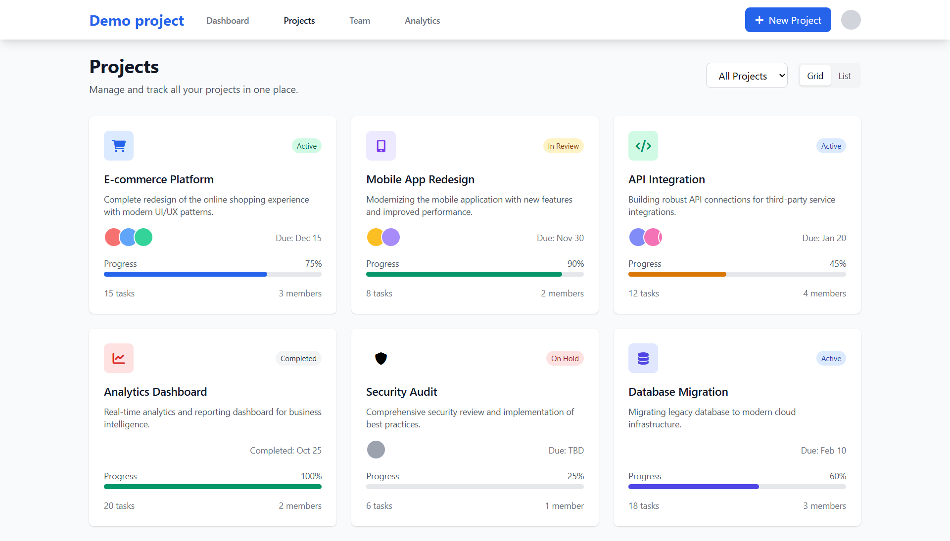 [Demo] - Complete Project Management Platform - Image 3